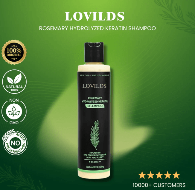 Rosemary Hydrolyzed Keratin Shampoo