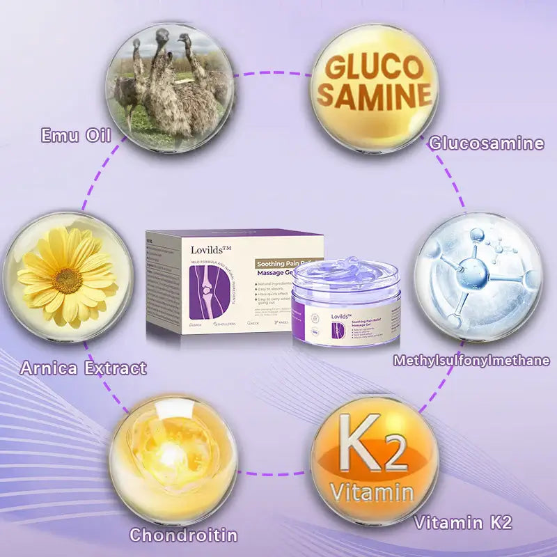 Turmeric & Emu Oil Pain Relief Gel