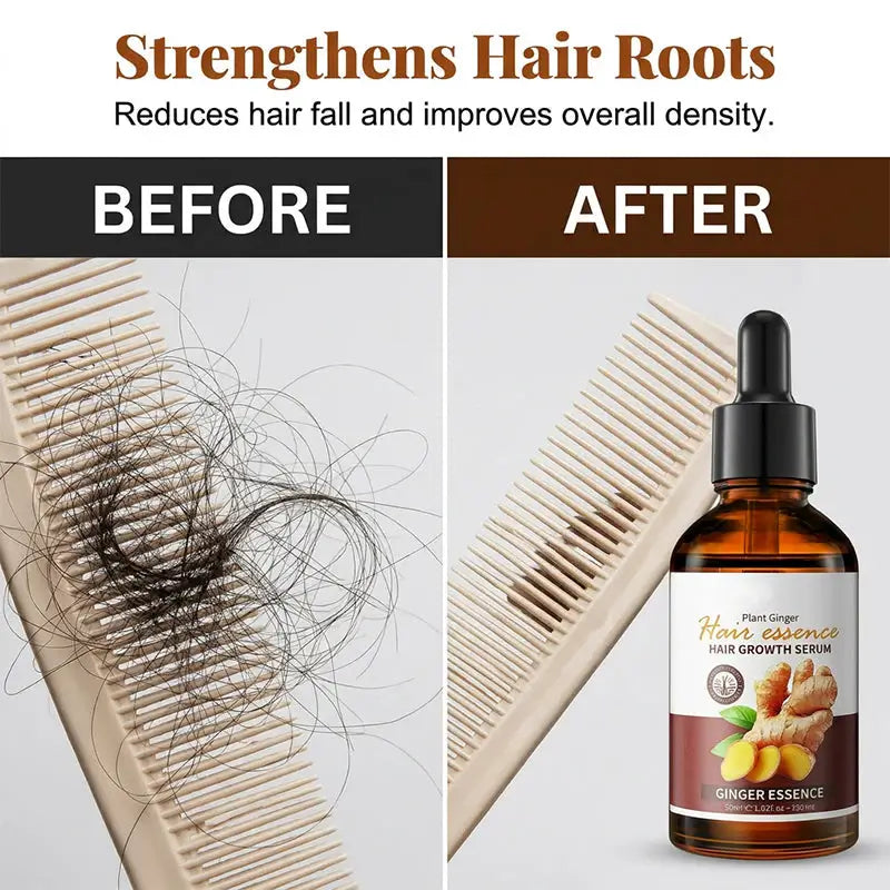 Ginger Anti-Hair Loss Treatment for Hair Growth